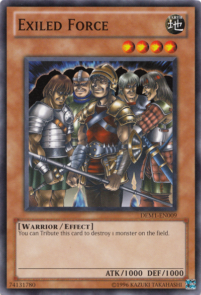 Exiled Force [DEM1-EN009] Common | Game Master's Emporium (The New GME)