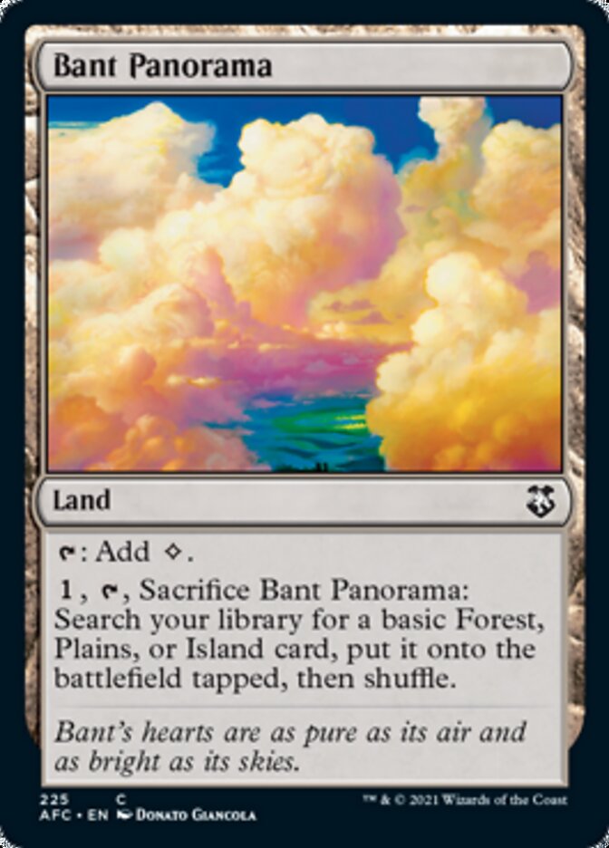 Bant Panorama [Dungeons & Dragons: Adventures in the Forgotten Realms Commander] | Game Master's Emporium (The New GME)