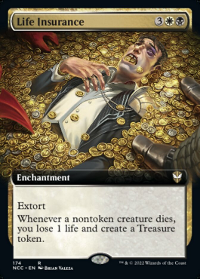 Life Insurance (Extended Art) [Streets of New Capenna Commander] | Game Master's Emporium (The New GME)