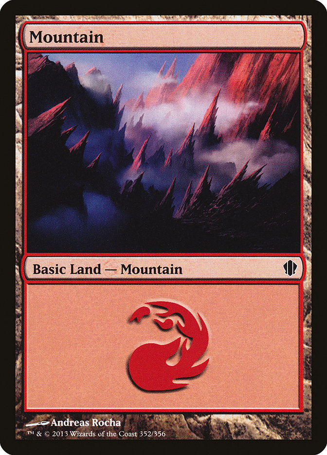 Mountain (352) [Commander 2013] | Game Master's Emporium (The New GME)