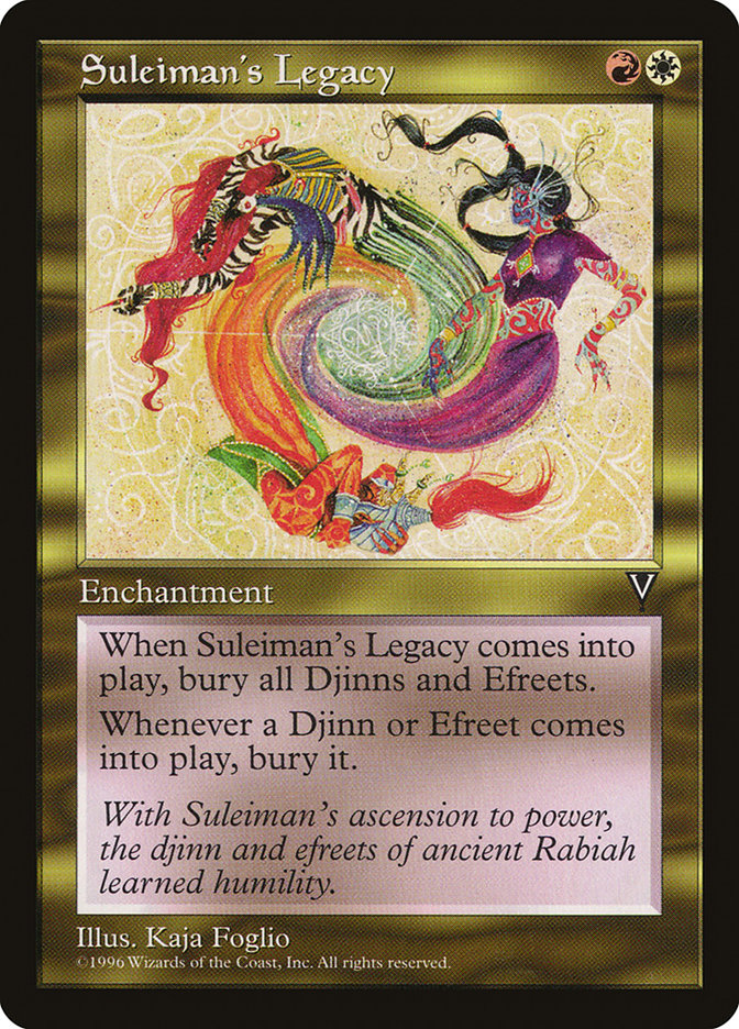 Suleiman's Legacy [Visions] | Game Master's Emporium (The New GME)