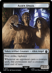 Alien Angel // Clue (0023) Double-Sided Token [Doctor Who Tokens] | Game Master's Emporium (The New GME)