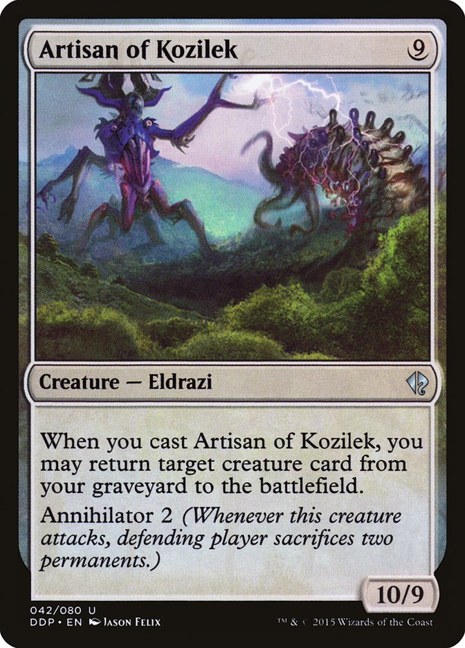 Artisan of Kozilek [Duel Decks: Zendikar vs. Eldrazi] | Game Master's Emporium (The New GME)