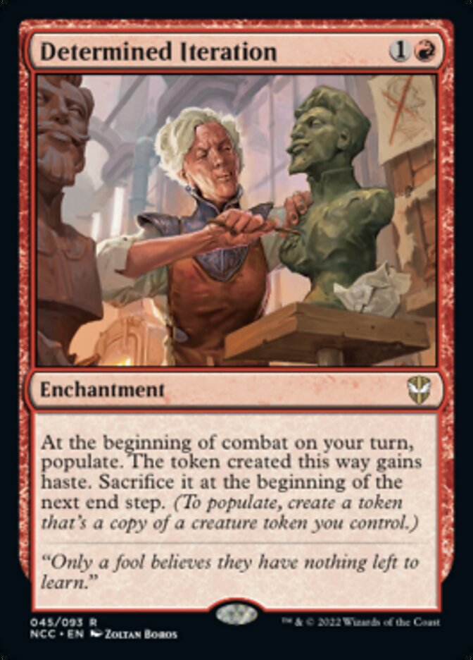 Determined Iteration [Streets of New Capenna Commander] | Game Master's Emporium (The New GME)