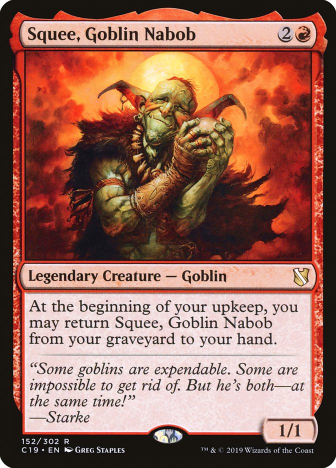 Squee, Goblin Nabob [Commander 2019] | Game Master's Emporium (The New GME)