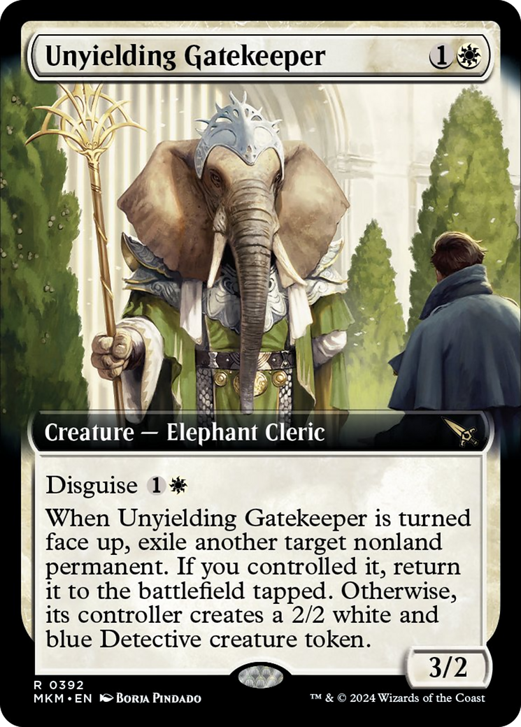 Unyielding Gatekeeper (Extended Art) [Murders at Karlov Manor] | Game Master's Emporium (The New GME)