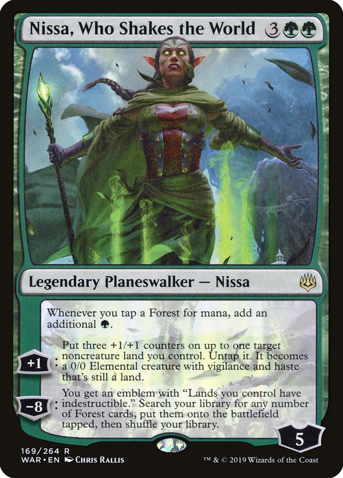 Nissa, Who Shakes the World [War of the Spark] | Game Master's Emporium (The New GME)