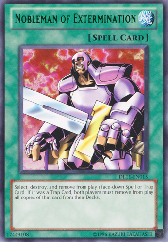 Nobleman of Extermination (Green) [DL11-EN015] Rare | Game Master's Emporium (The New GME)