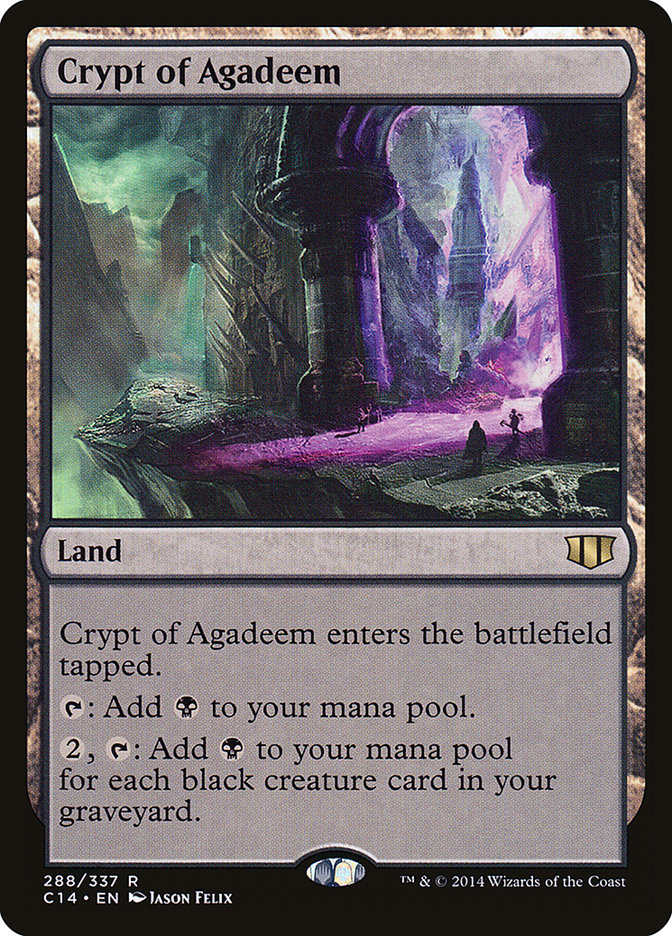 Crypt of Agadeem [Commander 2014] | Game Master's Emporium (The New GME)