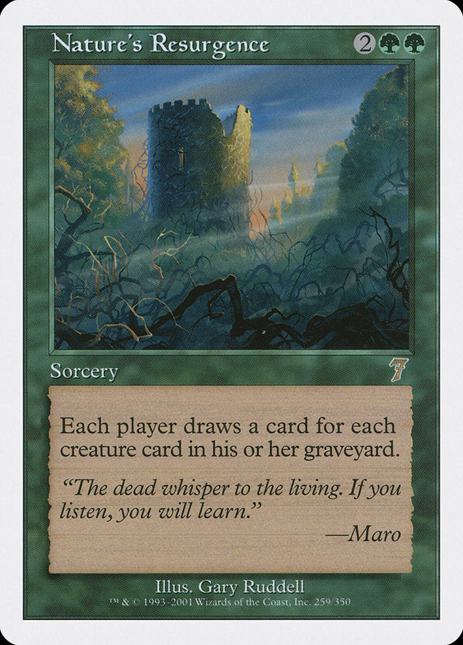 Nature's Resurgence [Seventh Edition] | Game Master's Emporium (The New GME)