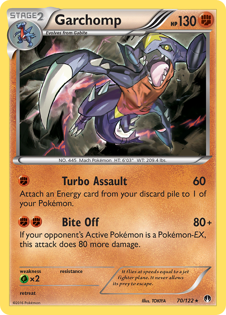 Garchomp (70/122) [XY: BREAKpoint] | Game Master's Emporium (The New GME)