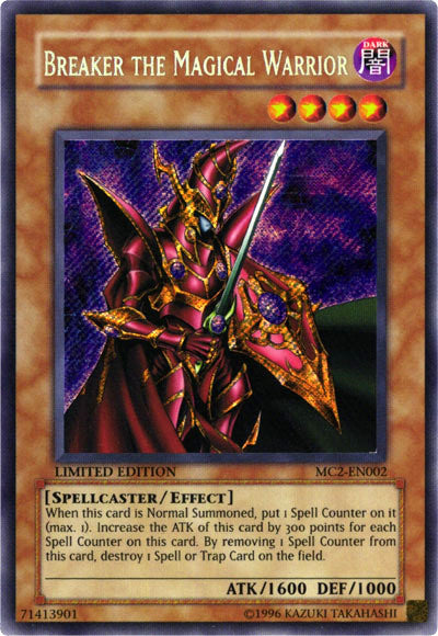 Breaker the Magical Warrior [MC2-EN002] Secret Rare | Game Master's Emporium (The New GME)