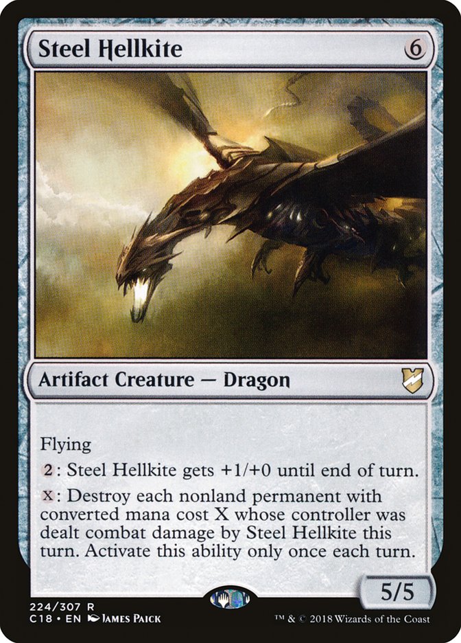 Steel Hellkite [Commander 2018] | Game Master's Emporium (The New GME)