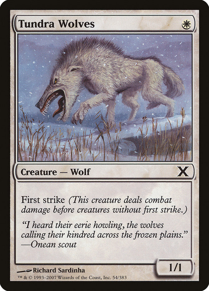 Tundra Wolves [Tenth Edition] | Game Master's Emporium (The New GME)