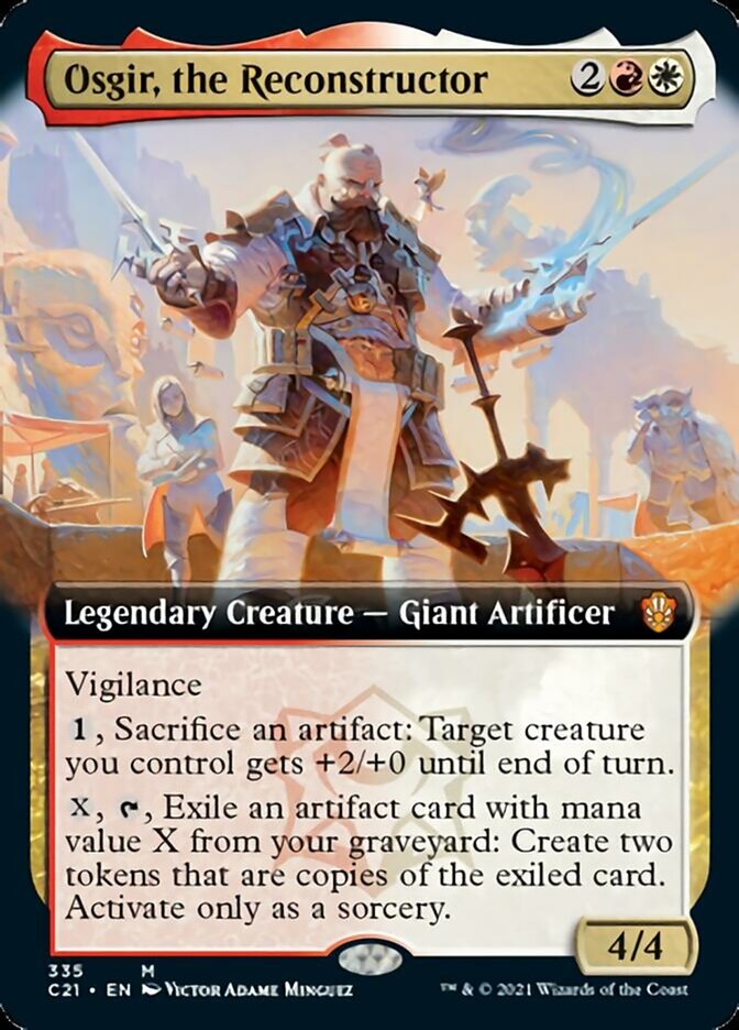 Osgir, the Reconstructor (Extended Art) [Commander 2021] | Game Master's Emporium (The New GME)