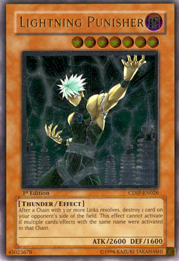 Lightning Punisher [CDIP-EN026] Ultimate Rare | Game Master's Emporium (The New GME)
