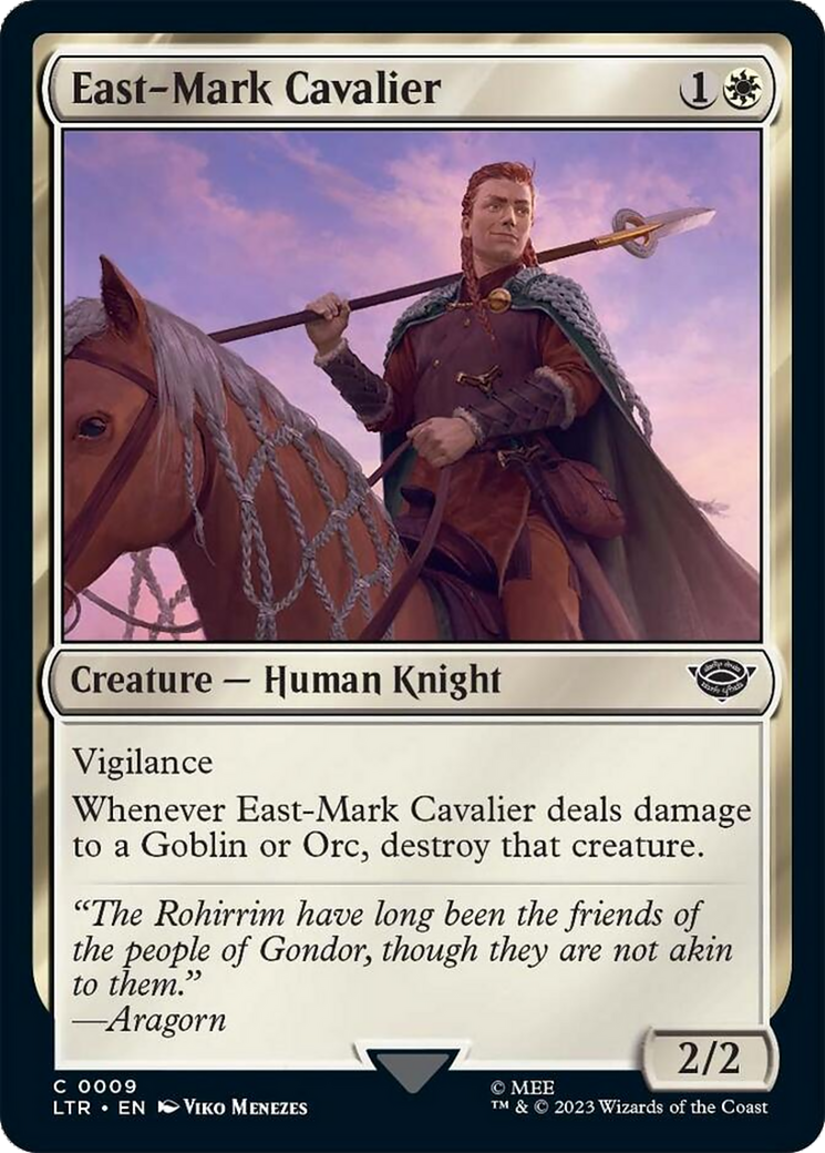 East-Mark Cavalier [The Lord of the Rings: Tales of Middle-Earth] | Game Master's Emporium (The New GME)