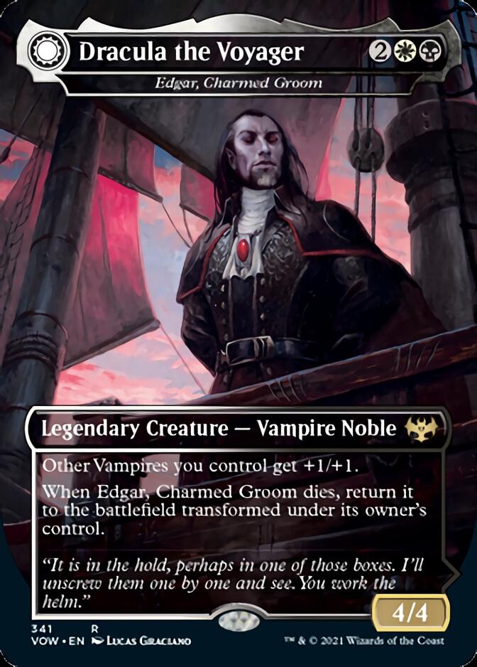 Edgar, Charmed Groom // Edgar Markov's Coffin - Dracula the Voyager // Casket of Native Earth [Innistrad: Crimson Vow] | Game Master's Emporium (The New GME)