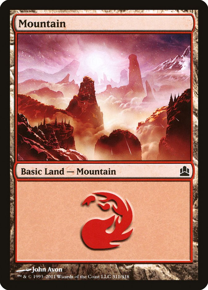 Mountain (311) [Commander 2011] | Game Master's Emporium (The New GME)