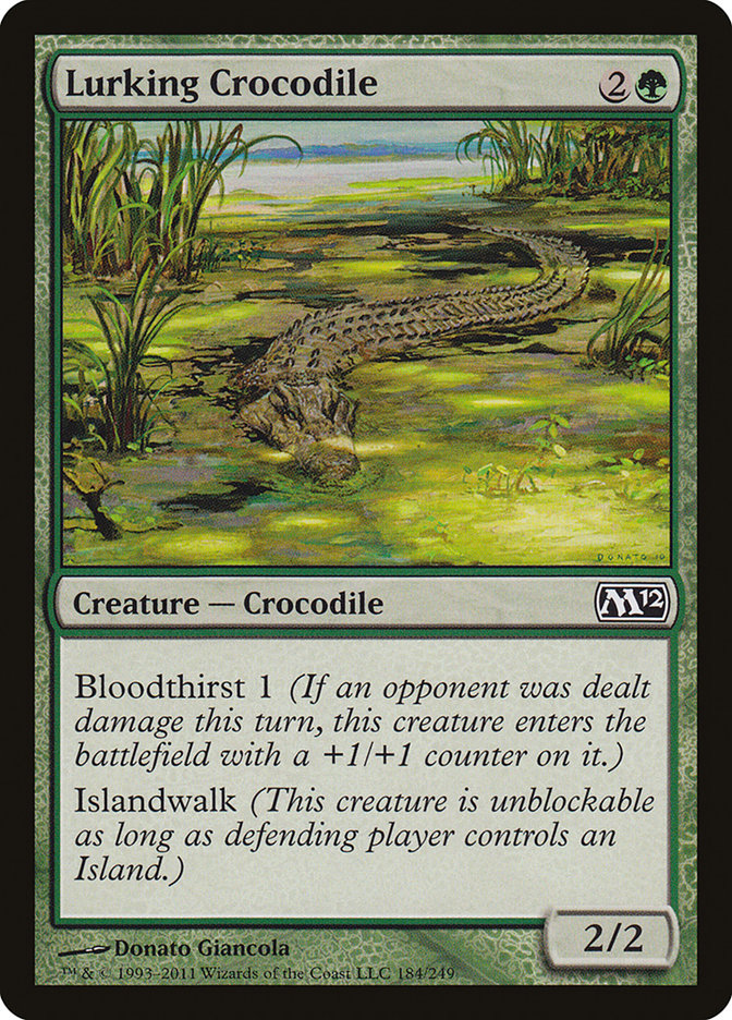 Lurking Crocodile [Magic 2012] | Game Master's Emporium (The New GME)