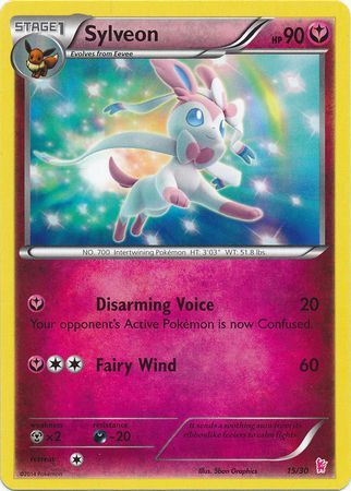 Sylveon (15/30) [XY: Trainer Kit - Sylveon] | Game Master's Emporium (The New GME)