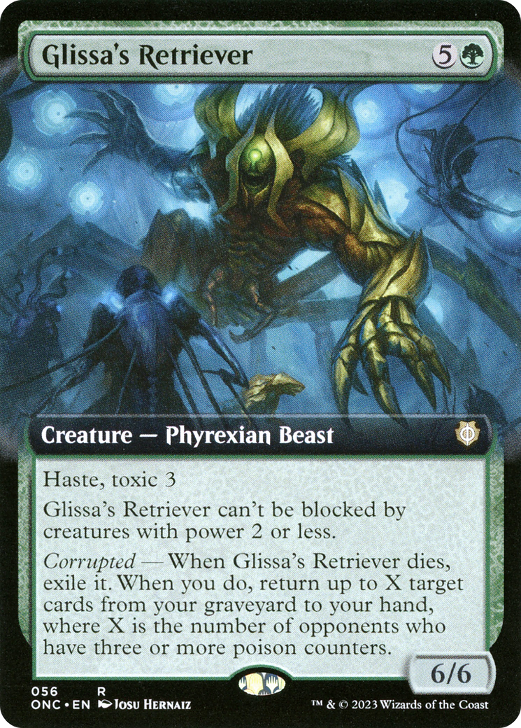 Glissa's Retriever (Extended Art) [Phyrexia: All Will Be One Commander] | Game Master's Emporium (The New GME)