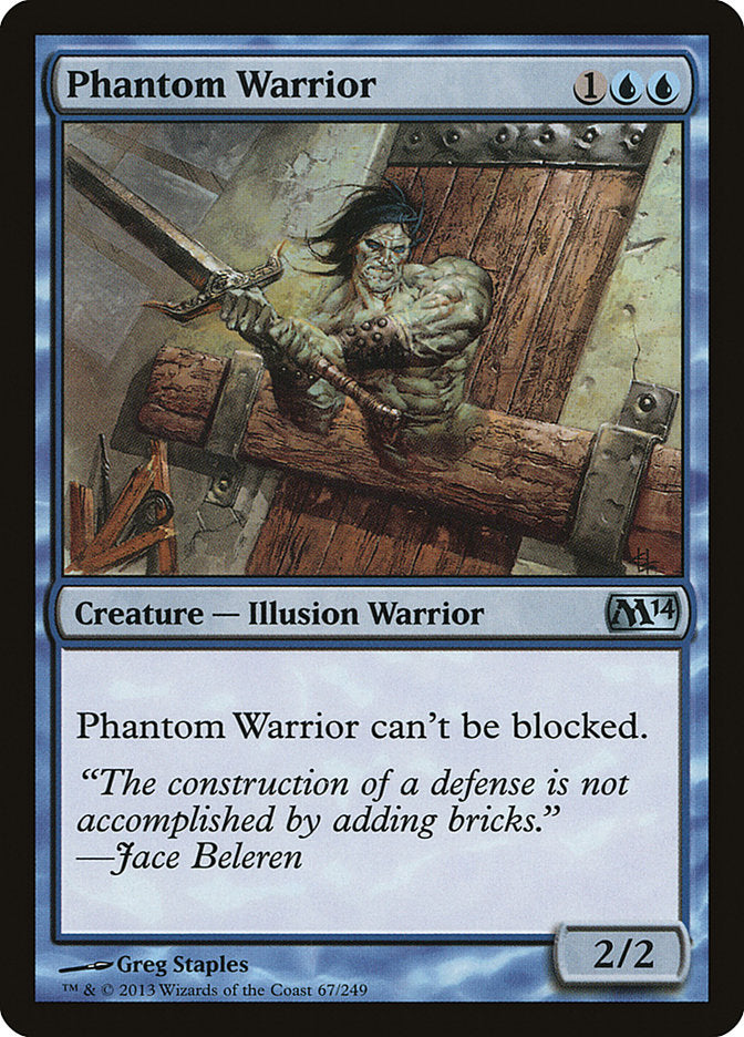Phantom Warrior [Magic 2014] | Game Master's Emporium (The New GME)