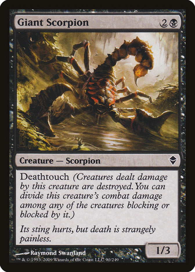 Giant Scorpion [Zendikar] | Game Master's Emporium (The New GME)