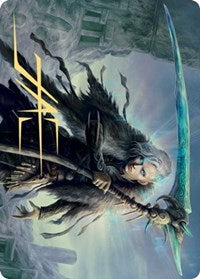 Egon, God of Death Art Card (Gold-Stamped Signature) [Kaldheim Art Series] | Game Master's Emporium (The New GME)