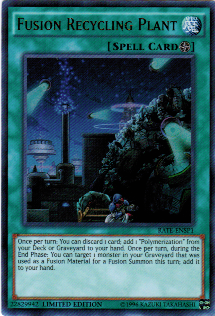 Fusion Recycling Plant (RATE-ENSP1) [RATE-ENSP1] Ultra Rare | Game Master's Emporium (The New GME)