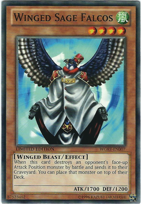 Winged Sage Falcos [WGRT-EN007] Common | Game Master's Emporium (The New GME)