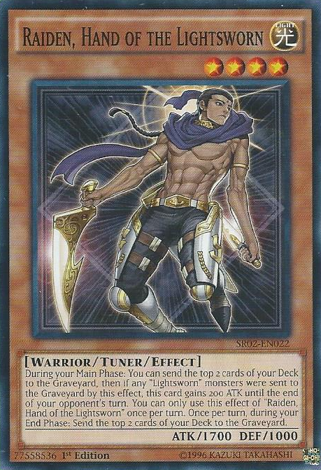 Raiden, Hand of the Lightsworn [SR02-EN022] Common | Game Master's Emporium (The New GME)
