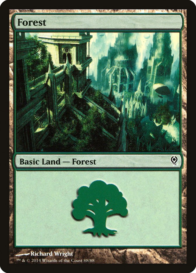 Forest (88) [Duel Decks: Jace vs. Vraska] | Game Master's Emporium (The New GME)