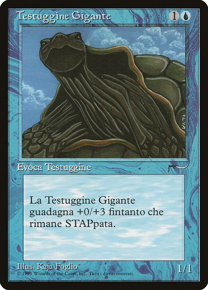 Giant Tortoise (Italian) - "Testuggine Gigante" [Rinascimento] | Game Master's Emporium (The New GME)
