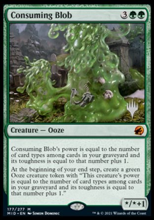 Consuming Blob (Promo Pack) [Innistrad: Midnight Hunt Promos] | Game Master's Emporium (The New GME)