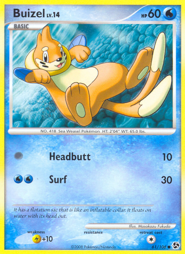 Buizel (61/106) [Diamond & Pearl: Great Encounters] | Game Master's Emporium (The New GME)