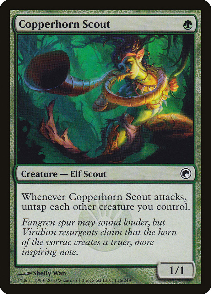 Copperhorn Scout [Scars of Mirrodin] | Game Master's Emporium (The New GME)