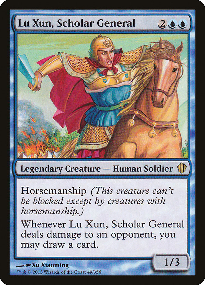 Lu Xun, Scholar General [Commander 2013] | Game Master's Emporium (The New GME)