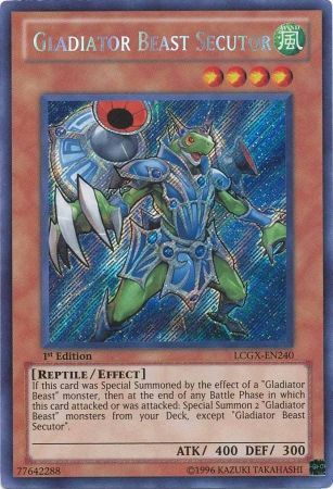 Gladiator Beast Secutor [LCGX-EN240] Secret Rare | Game Master's Emporium (The New GME)