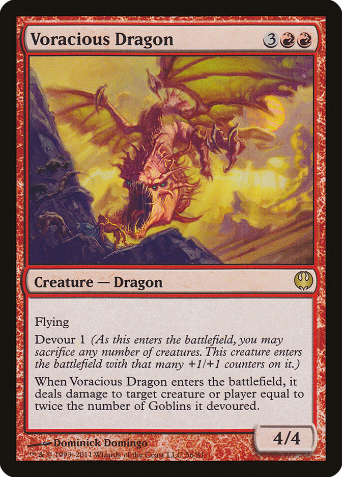 Voracious Dragon [Duel Decks: Knights vs. Dragons] | Game Master's Emporium (The New GME)