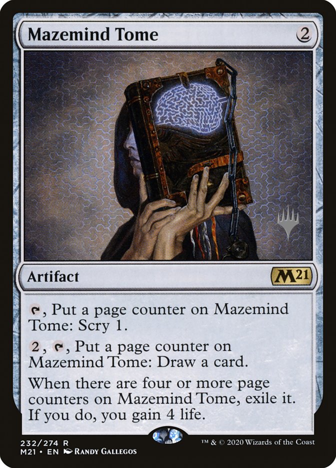 Mazemind Tome (Promo Pack) [Core Set 2021 Promos] | Game Master's Emporium (The New GME)