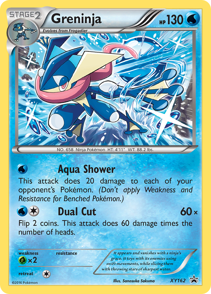 Greninja (XY162) [XY: Black Star Promos] | Game Master's Emporium (The New GME)