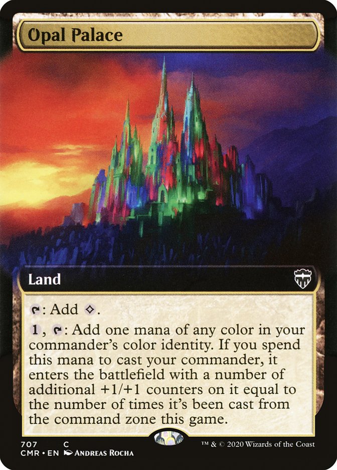 Opal Palace (Extended Art) [Commander Legends] | Game Master's Emporium (The New GME)