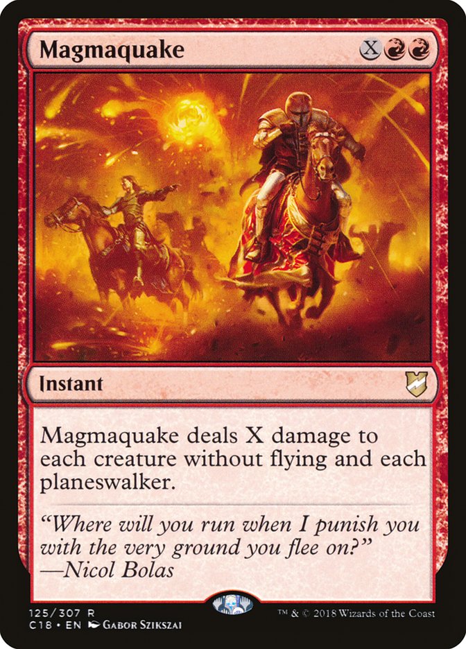 Magmaquake [Commander 2018] | Game Master's Emporium (The New GME)