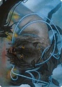 Bind the Monster Art Card [Kaldheim Art Series] | Game Master's Emporium (The New GME)