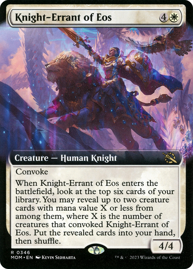 Knight-Errant of Eos (Extended Art) [March of the Machine] | Game Master's Emporium (The New GME)