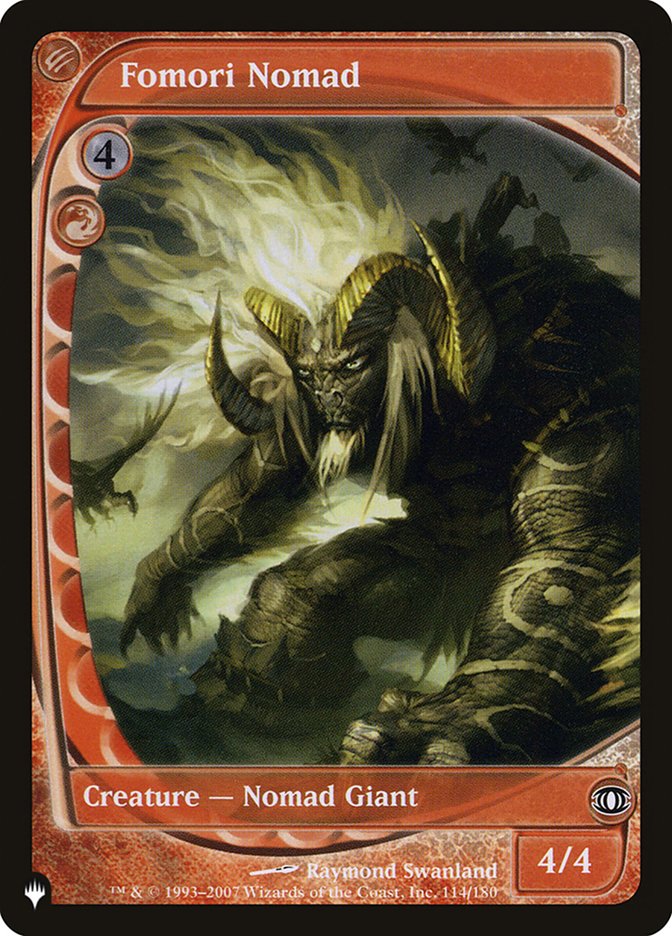 Fomori Nomad [The List] | Game Master's Emporium (The New GME)