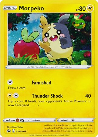 Morpeko (SWSH031) [Sword & Shield: Black Star Promos] | Game Master's Emporium (The New GME)