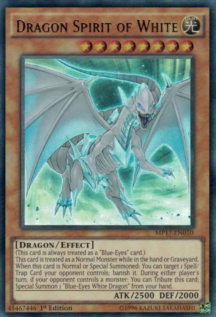 Dragon Spirit of White [MP17-EN010] Ultra Rare | Game Master's Emporium (The New GME)
