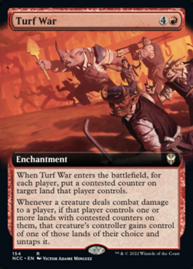 Turf War (Extended Art) [Streets of New Capenna Commander] | Game Master's Emporium (The New GME)